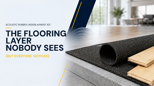 Acoustic Rubber Underlayment 101: The Flooring Layer Nobody Sees (But Everyone Notices)