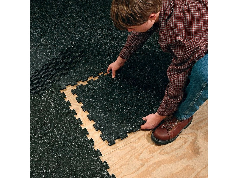 1/2" Interlocking Rubber Tiles