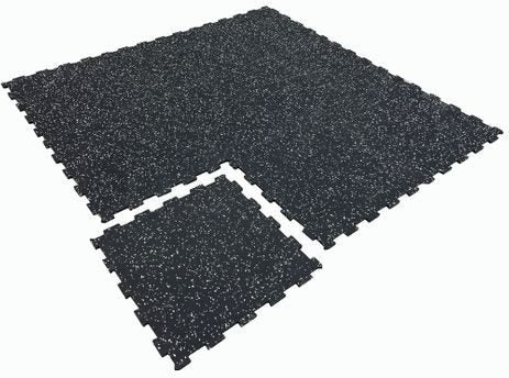 8mm Interlocking Rubber Tiles