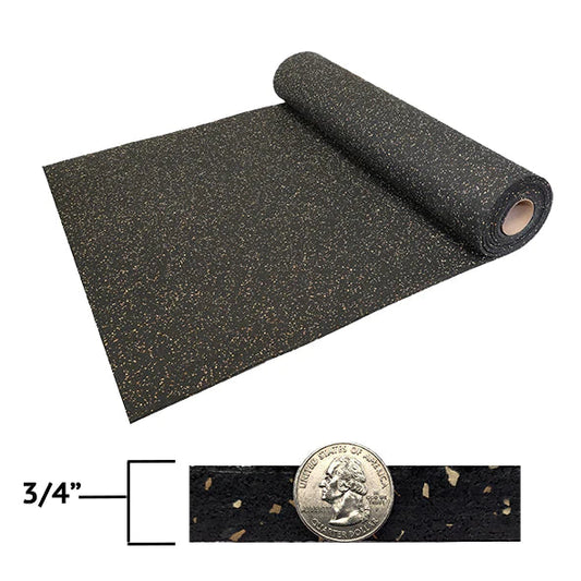 3/4" Heavy Duty Rubber Rolls